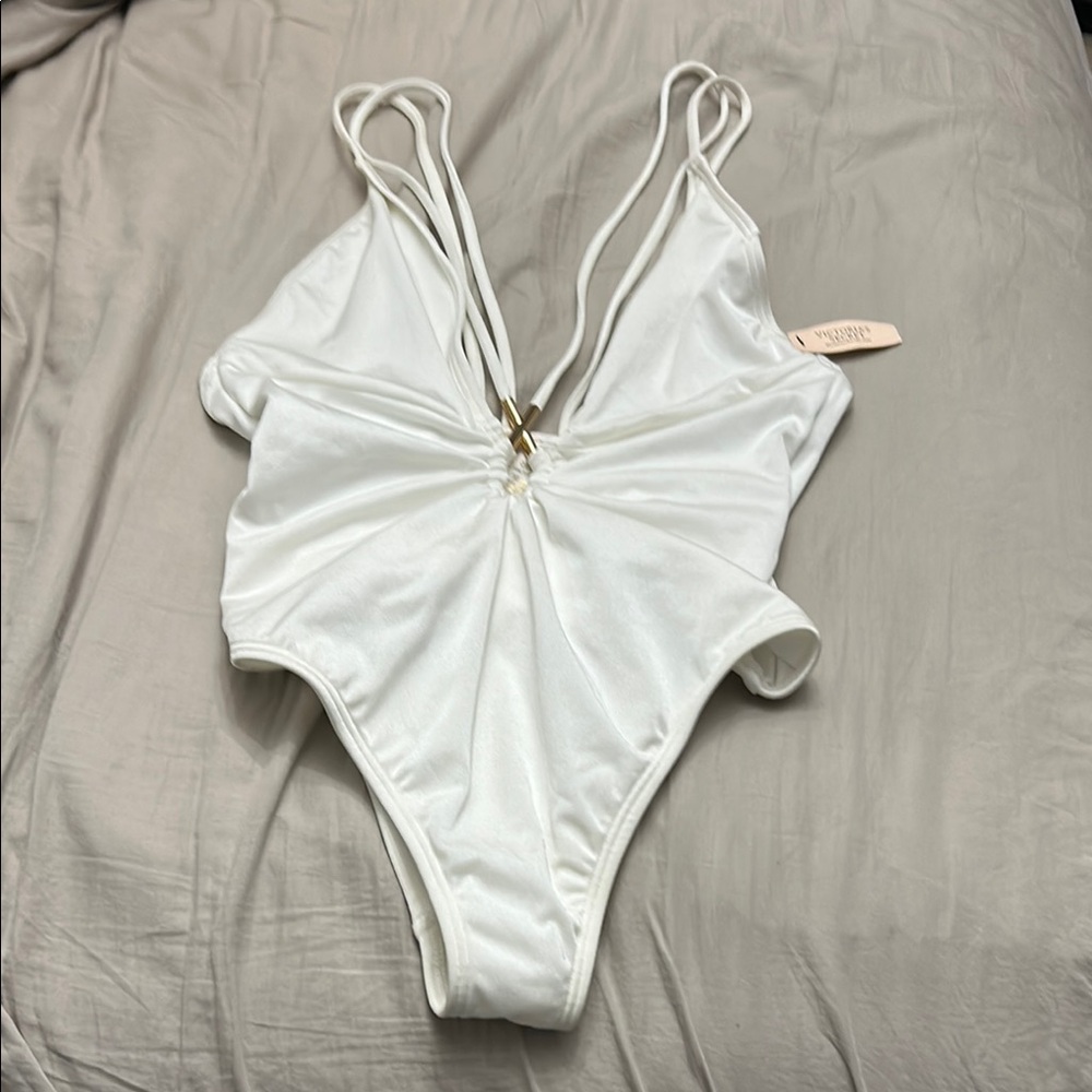 Victoria's Secret White One Piece Swimsuit